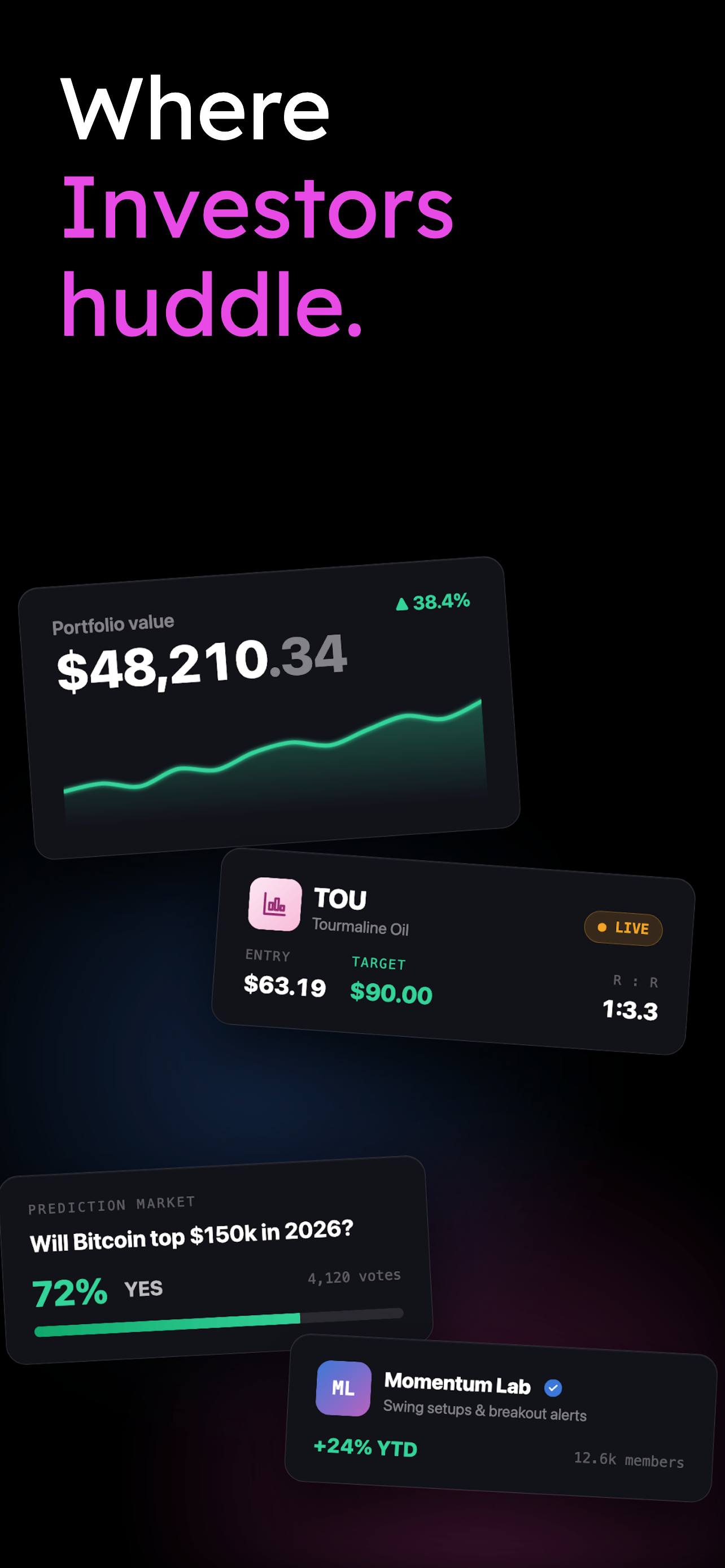 Where investors huddle